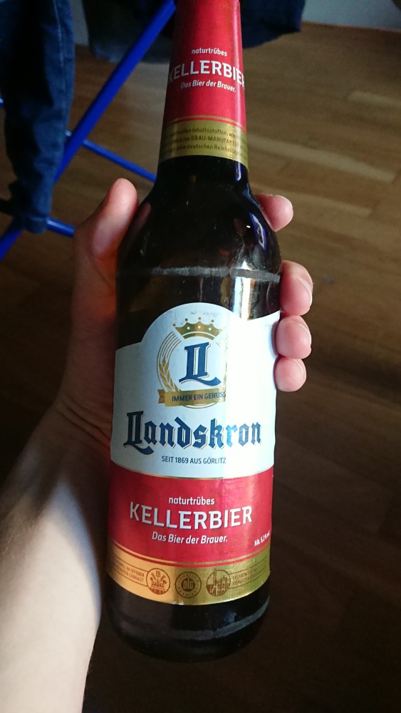 Landskron naturtrübes Kellerbier